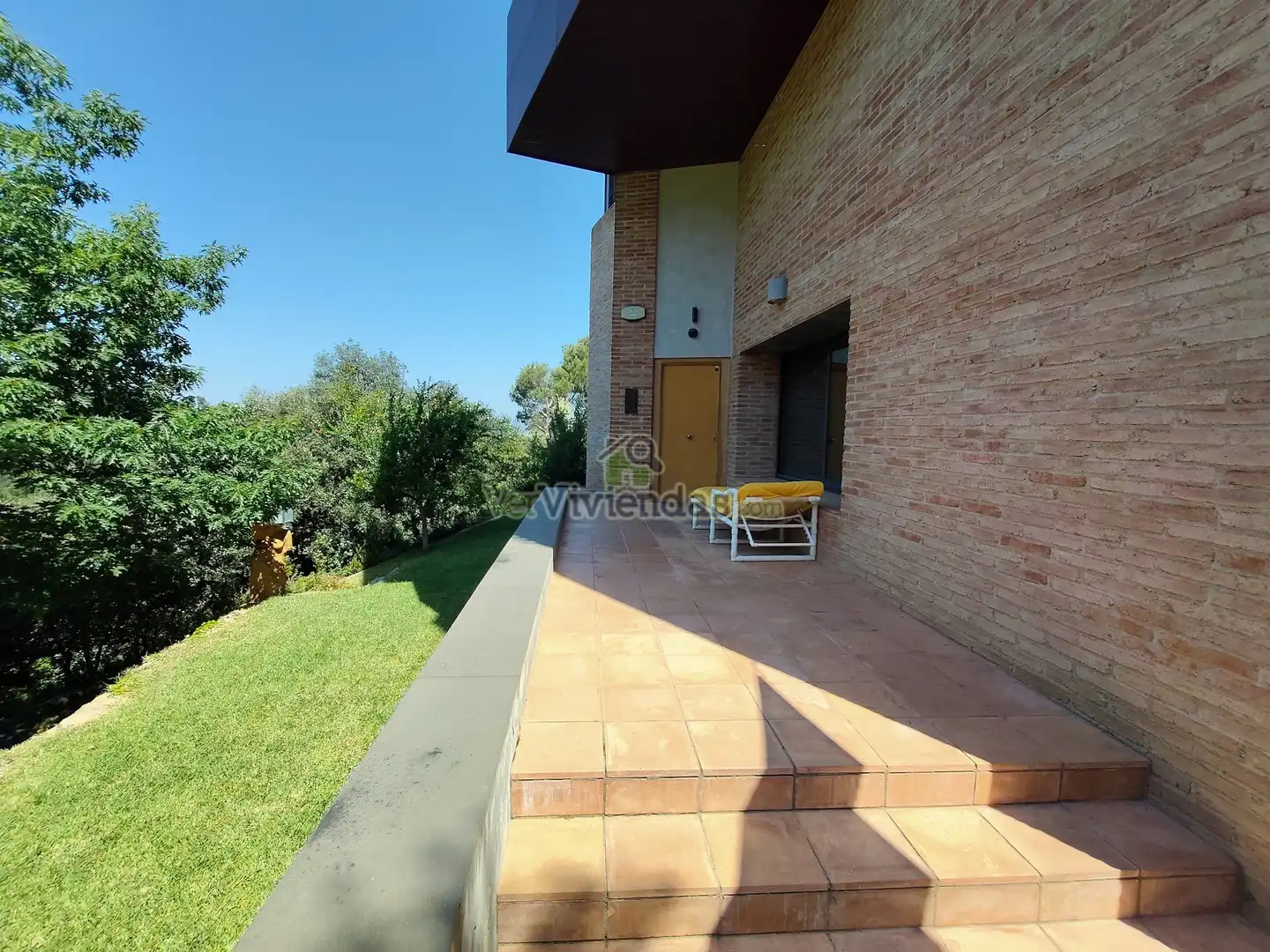 Jardí de Casa o xalet en venda en Sant Cugat del Vallès amb Aire condicionat, Calefacció i Jardí privat