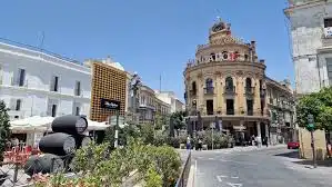 Exterior view of Buildings for sale in Jerez de la Frontera