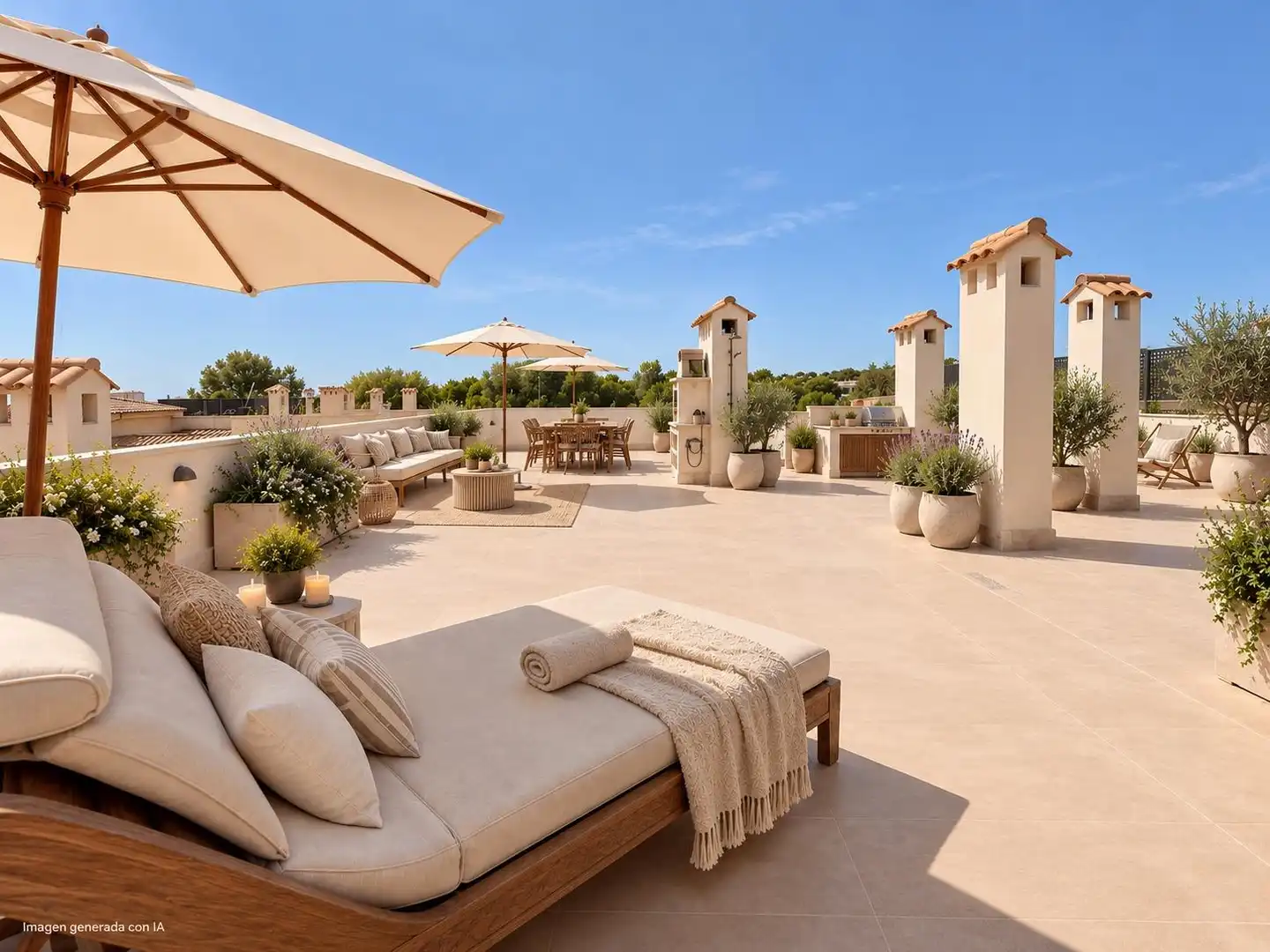 Terrace of Attic for sale in Calvià  with Air Conditioner, Private garden and Terrace