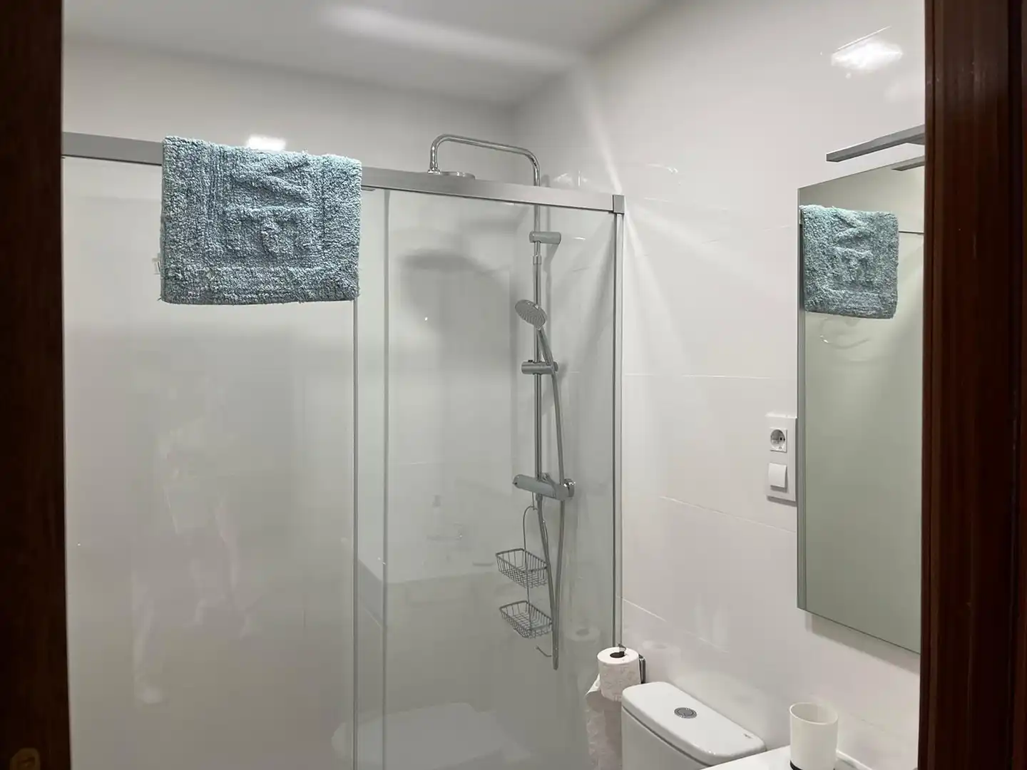 Badezimmer von Wohnung zur Miete in Puertollano mit Klimaanlage, Heizung und Möbliert