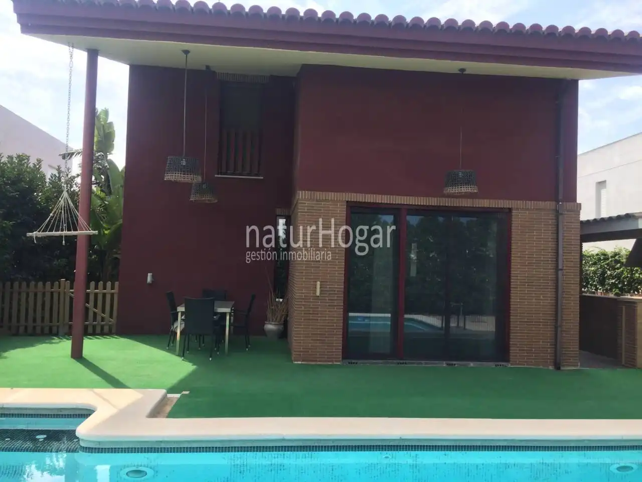 Jardí de Casa o xalet de lloguer en Paterna amb Calefacció, Jardí privat i Terrassa