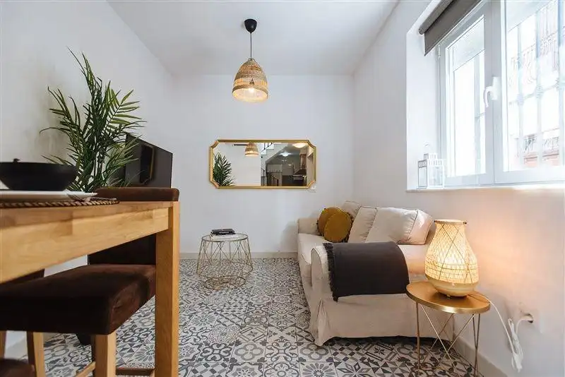 Living room of Detached homes for sale in Sevilla  with Air Conditioner, Heating and Private garden