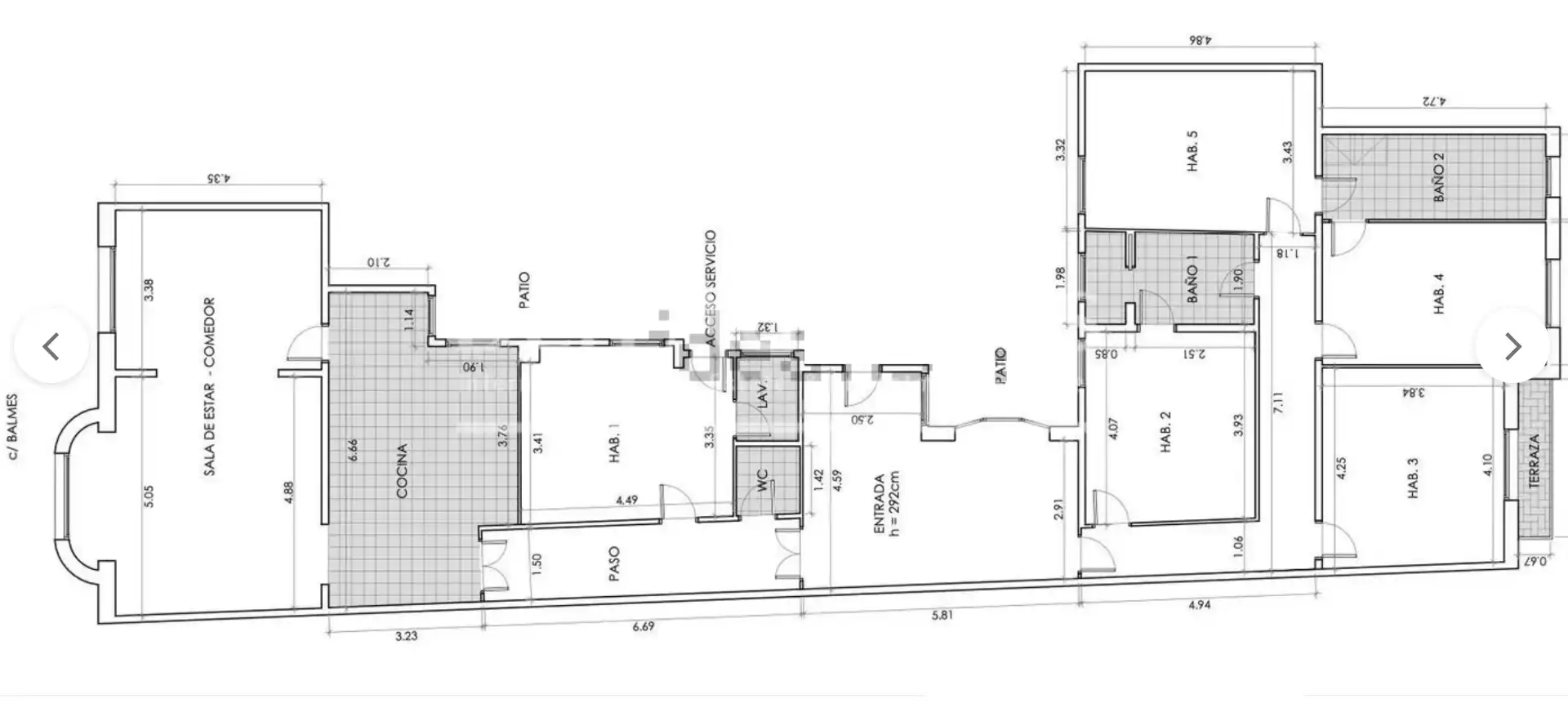Appartamento con terrazza in vendita a Carrer de Balmes, imagen 37