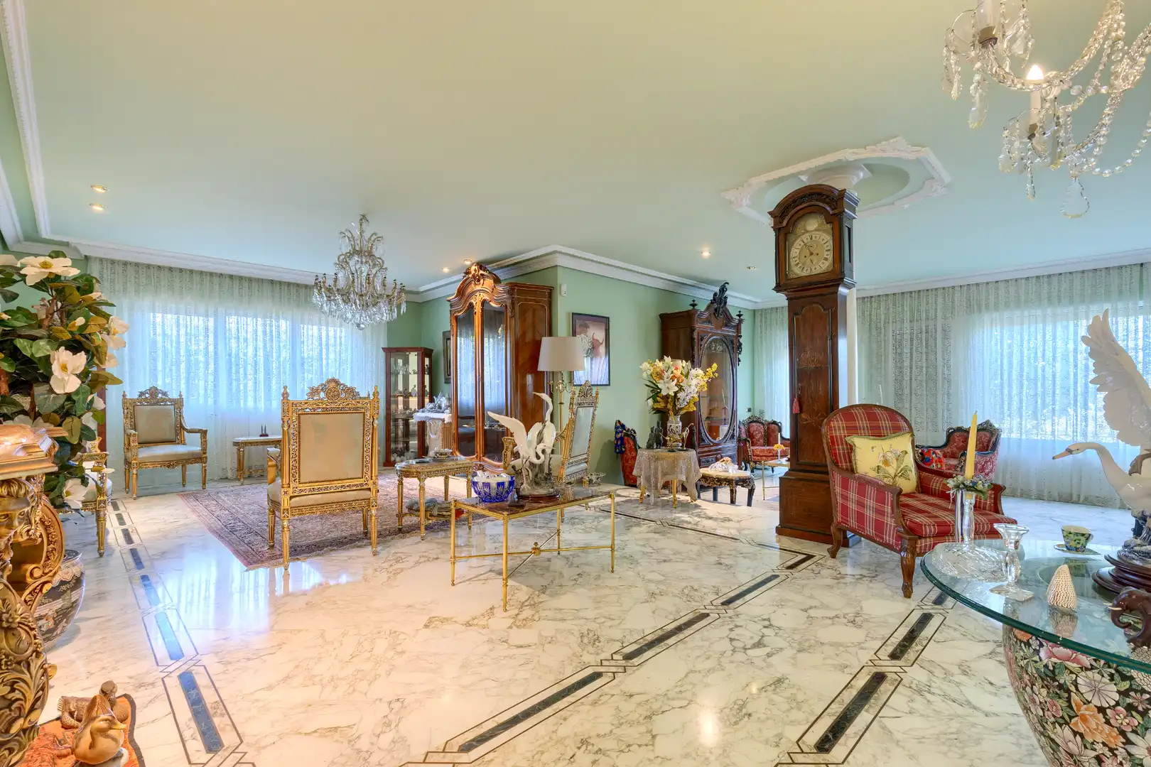 Sala de estar de Casa o chalet en venta en Villalbilla con Aire acondicionado, Calefacción y Jardín privado