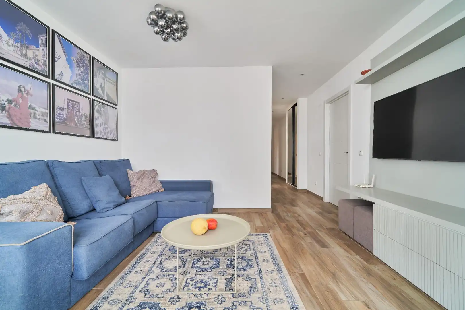 Sala de estar de Apartamento en venta en Marbella con Aire acondicionado, Jardín privado y Terraza