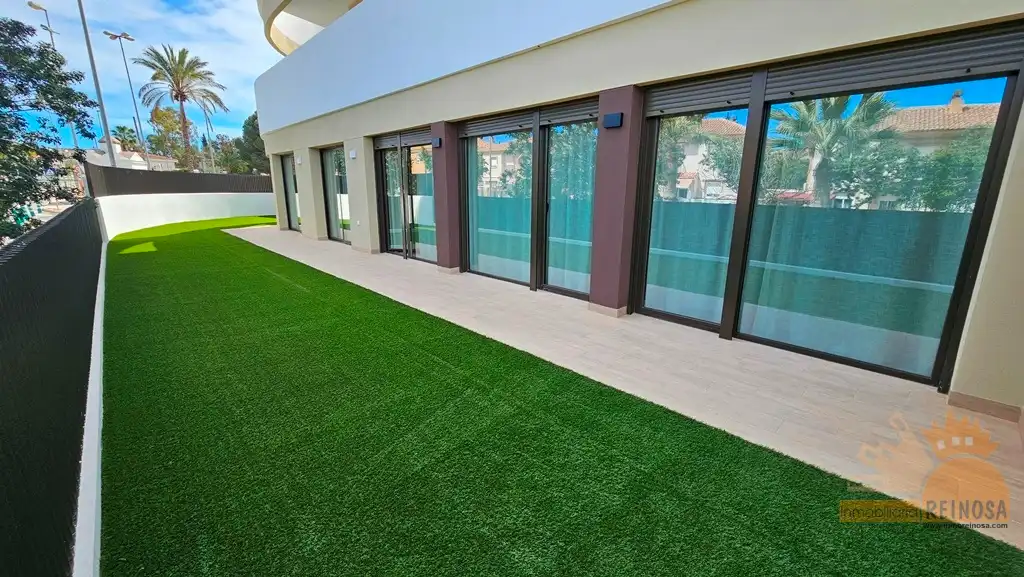 Terraza de Planta baja en venta en Molina de Segura con Aire acondicionado, Jardín privado y Parquet