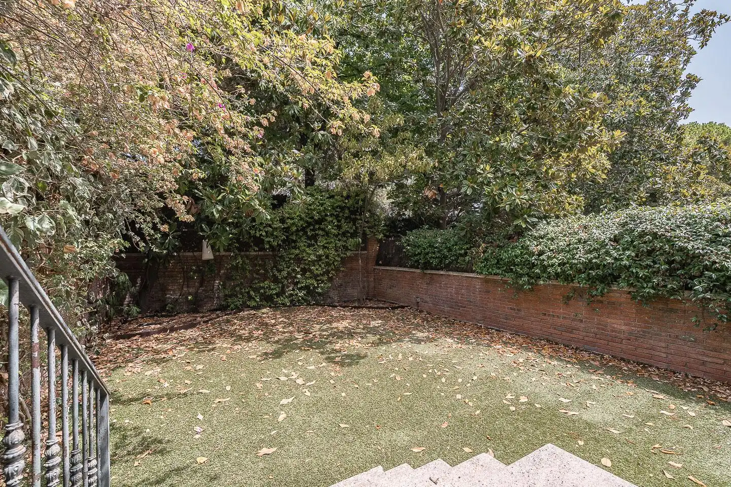 Jardí de Casa o xalet en venda en Barcelona amb Calefacció, Jardí privat i Parquet