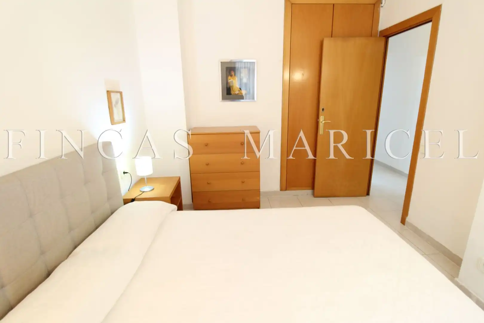 Schlafzimmer von Wohnung zum Verkauf in Sitges mit Klimaanlage, Heizung und Terrasse