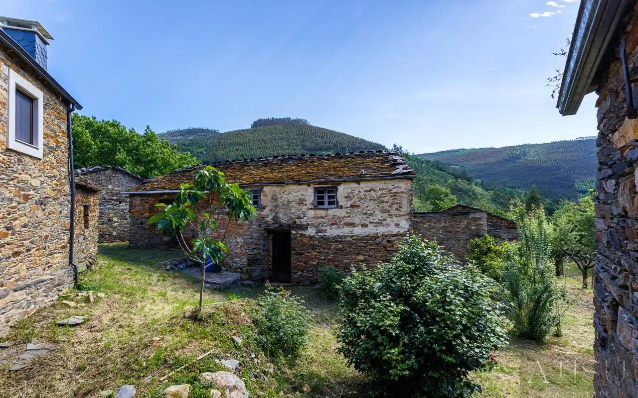 Vista exterior de Finca rústica en venda en A Pontenova  