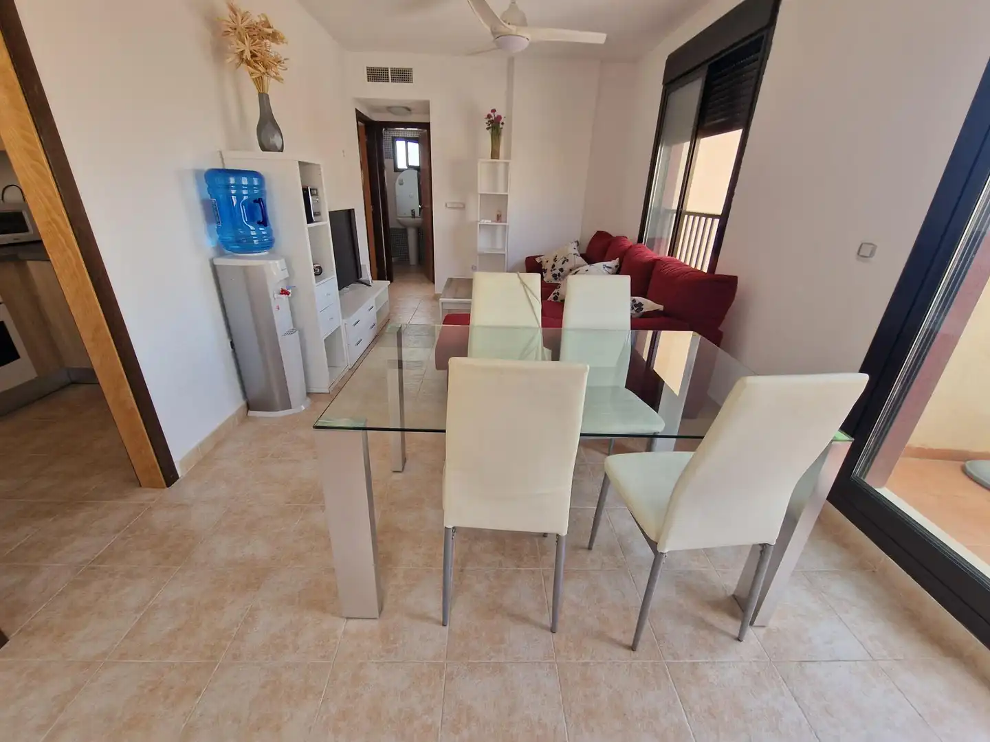 Esszimmer von Wohnungen zum Verkauf in Águilas mit Terrasse, Balkon und Gemeinschaftspool