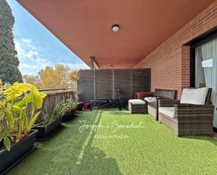 Terrace of Flat for sale in Castelldefels  with Air Conditioner, Heating and Parquet flooring