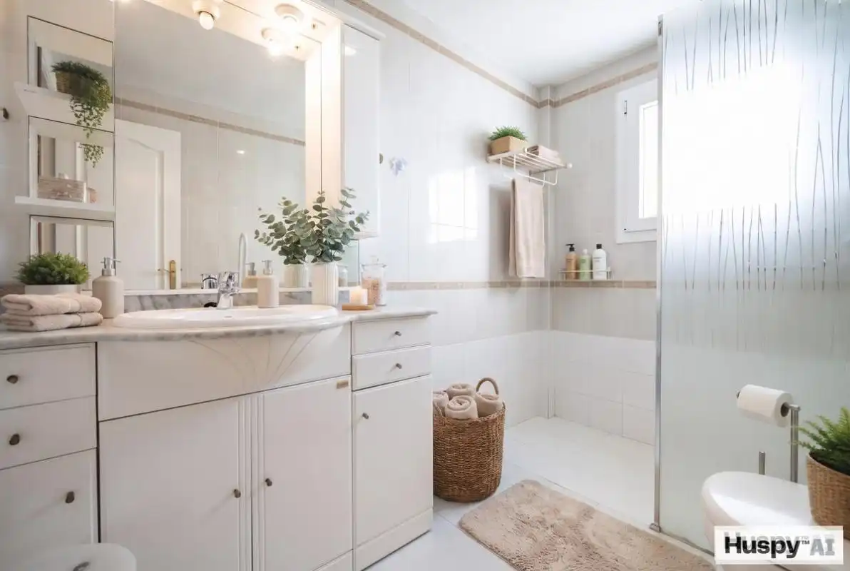 Bathroom of Flat for sale in Sant Antoni de Portmany  with Air Conditioner and Heating