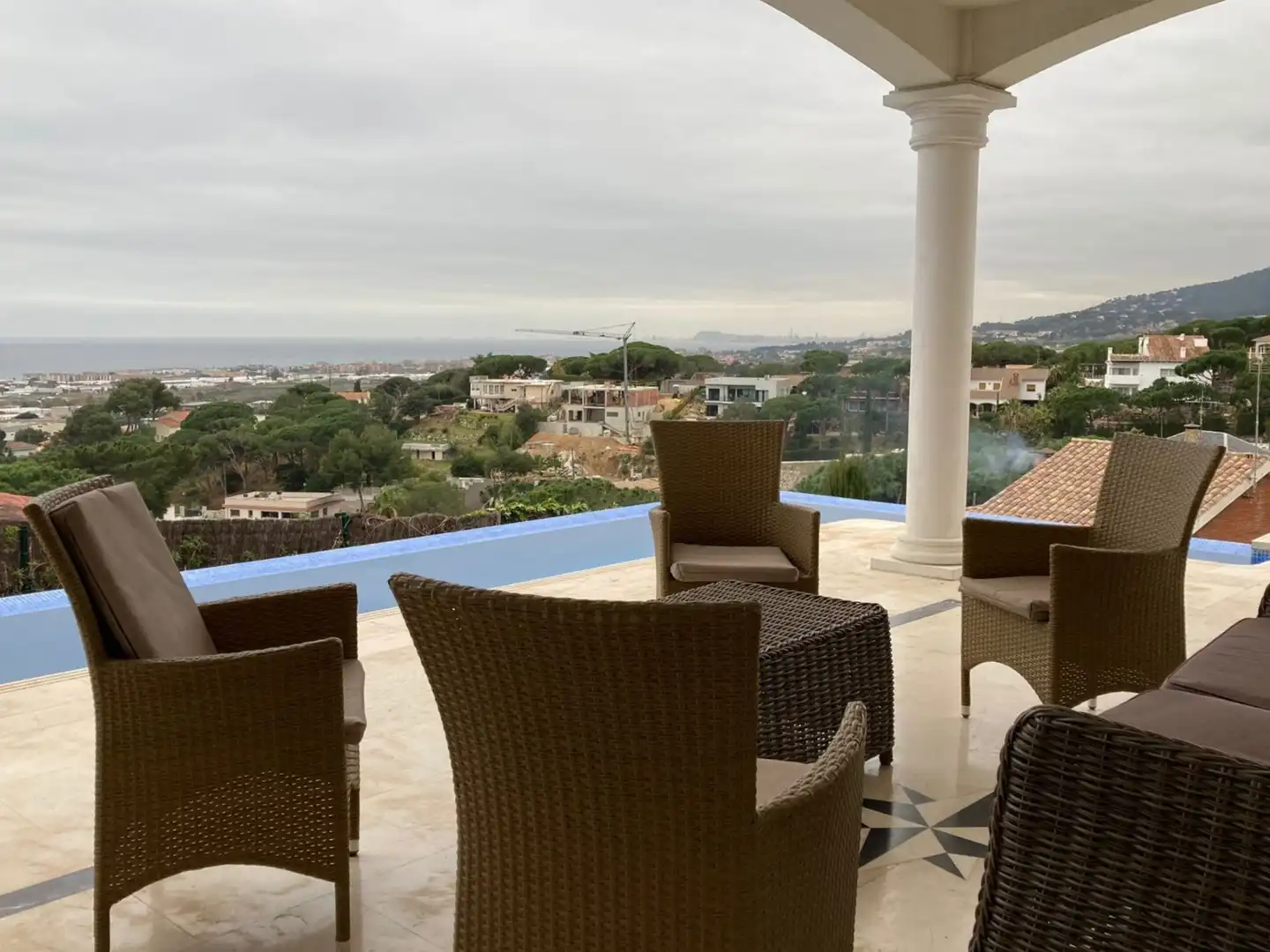 Terraza de Casa o chalet de alquiler en Cabrils con Aire acondicionado, Calefacción y Jardín privado
