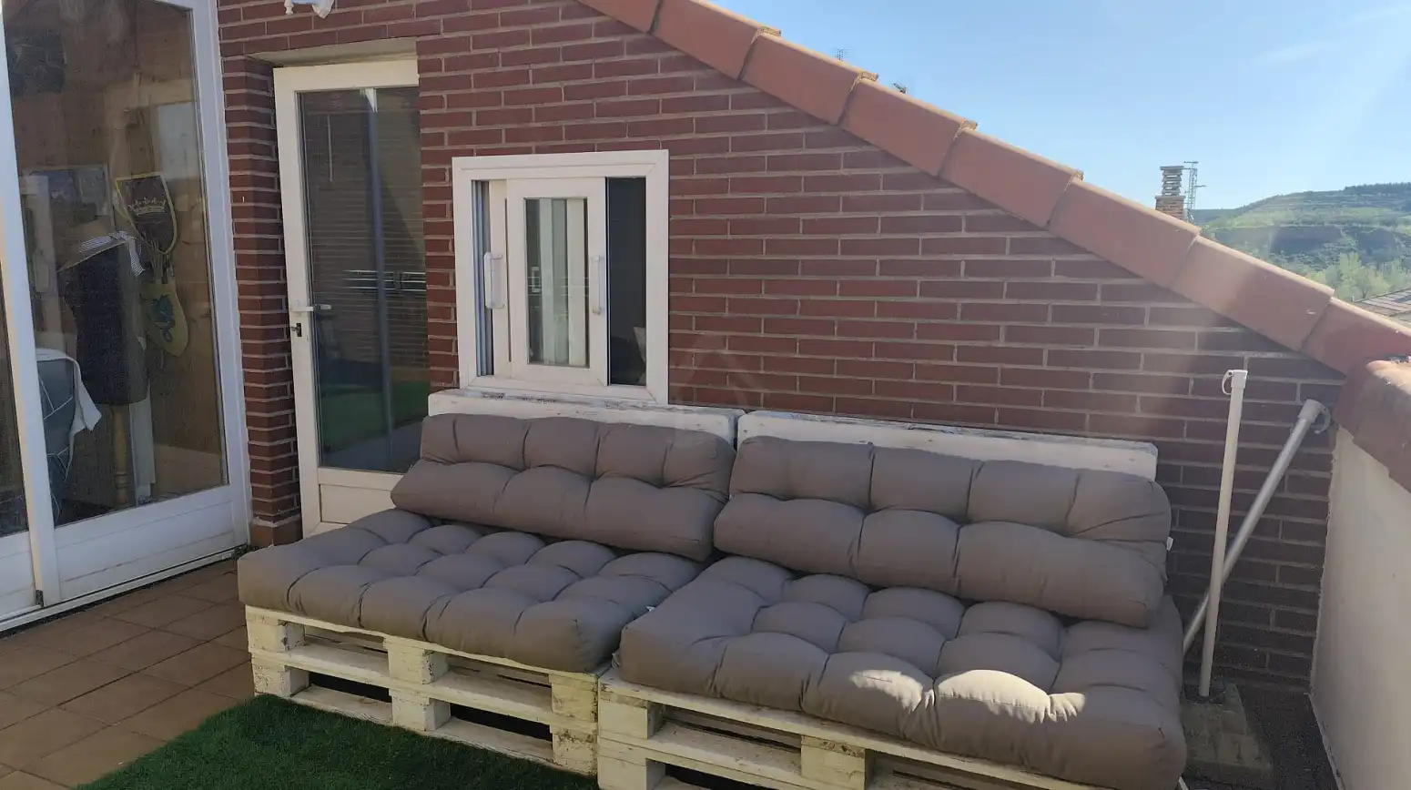 Terraza de Ático en venta en Murillo de Río Leza con Aire acondicionado, Calefacción y Parquet
