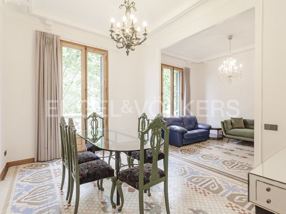 Sala d'estar de Apartament de lloguer en  Barcelona Capital amb Aire condicionat, Calefacció i Traster