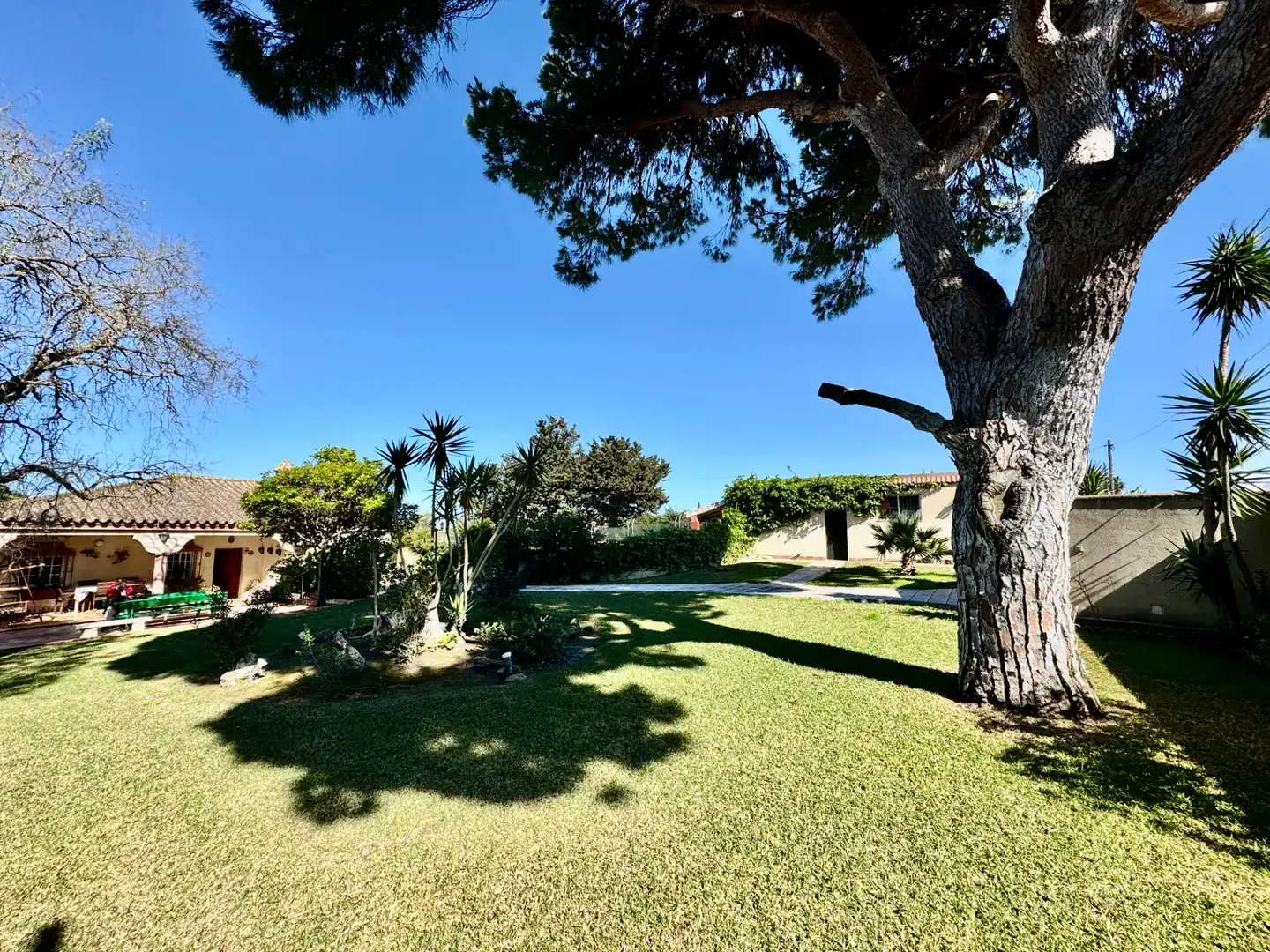 Jardín de Casa o chalet en venta en Chiclana de la Frontera con Aire acondicionado, Calefacción y Jardín privado