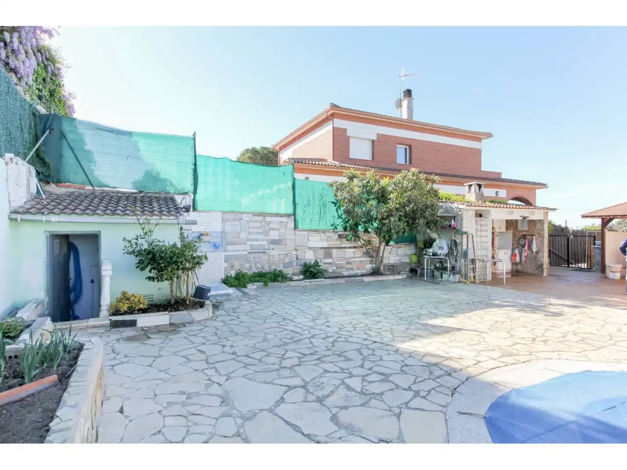 Vista exterior de Casa o xalet en venda en Lloret de Mar amb Calefacció, Jardí privat i Terrassa