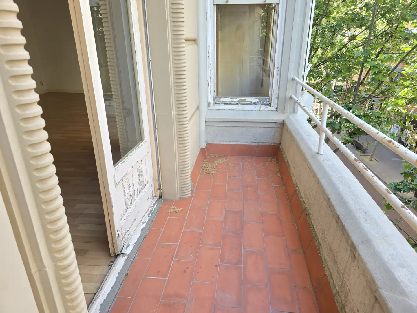 Terraza de Piso en venta en Sabadell con Calefacción, Parquet y Balcón
