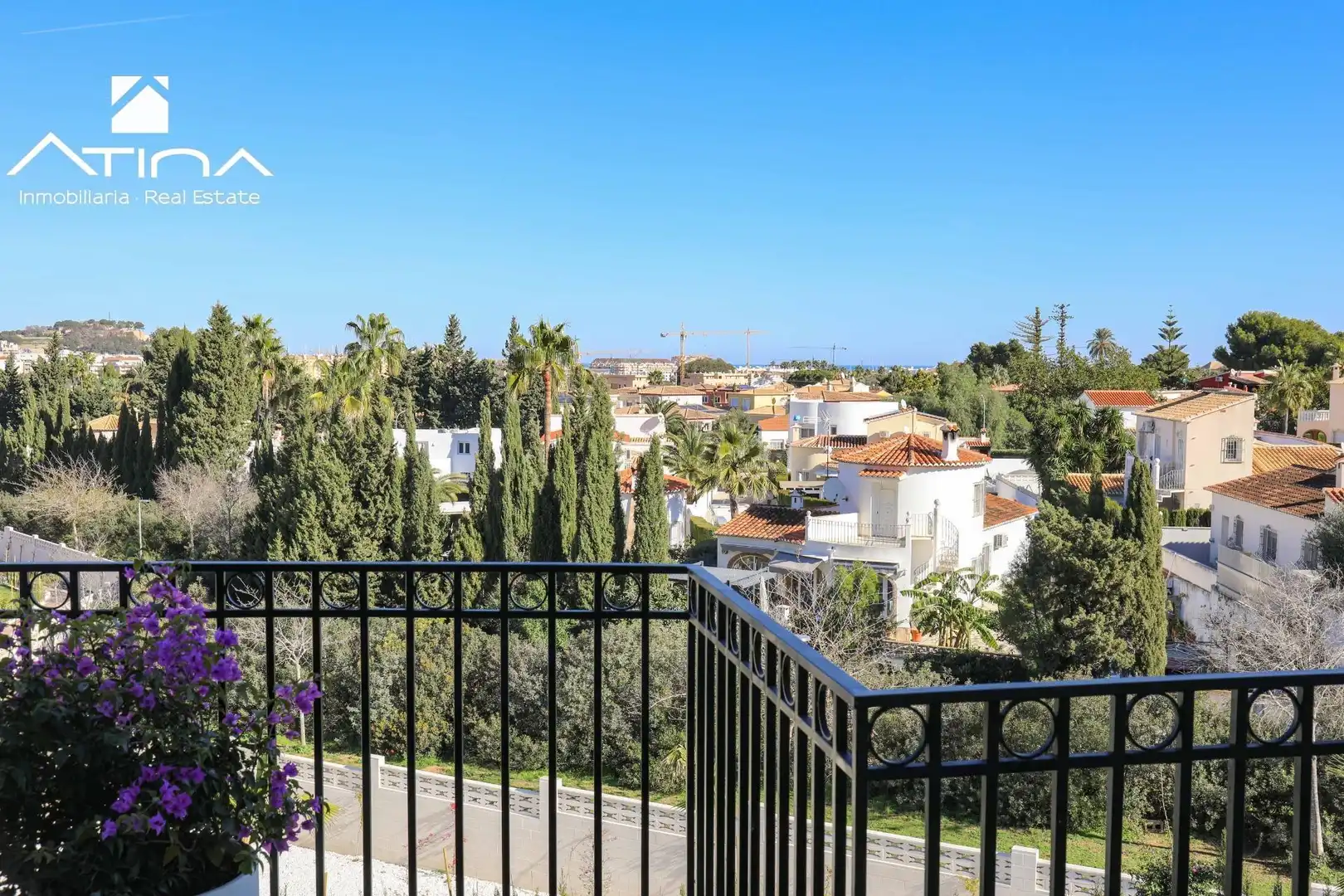 Exterior view of Detached homes for sale in Dénia  with Air Conditioner, Private garden and Terrace