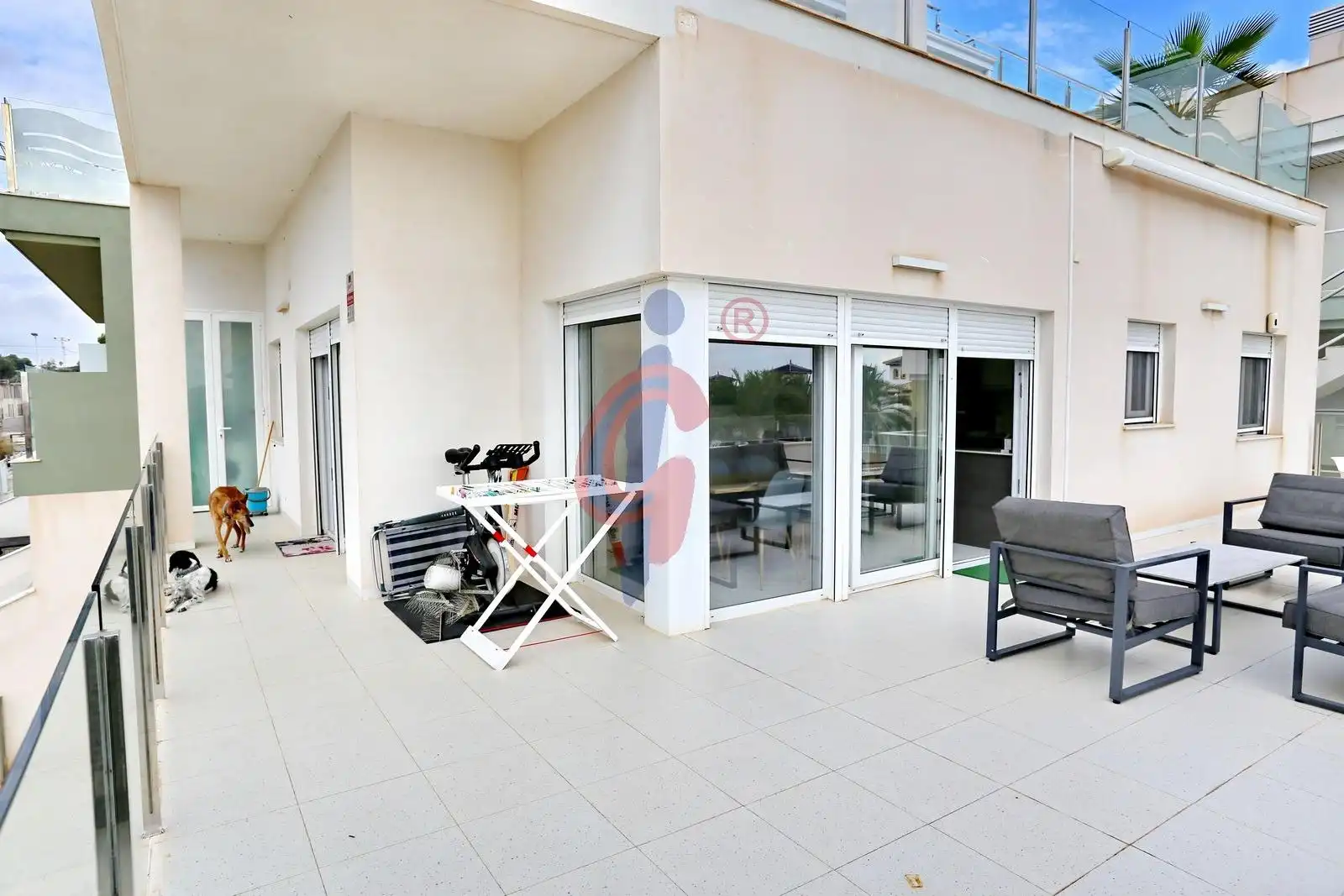 Terraza de Apartamento en venta en La Marina