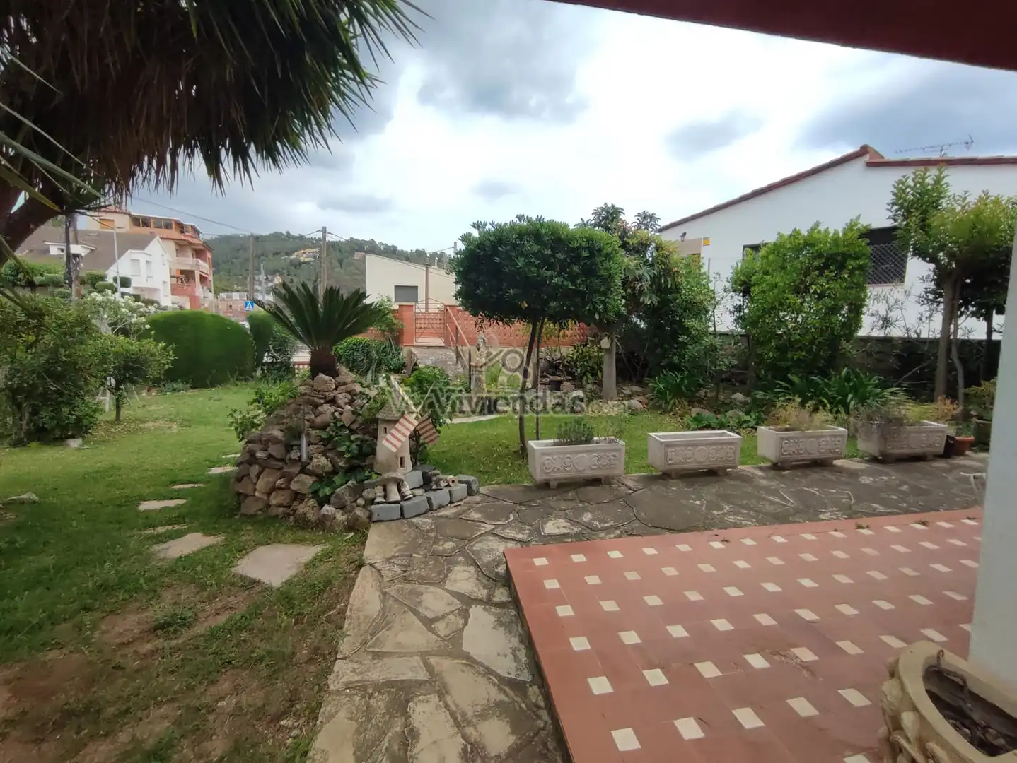 Jardín de Casa o chalet en venta en Vallirana con Jardín privado, Terraza y Horno