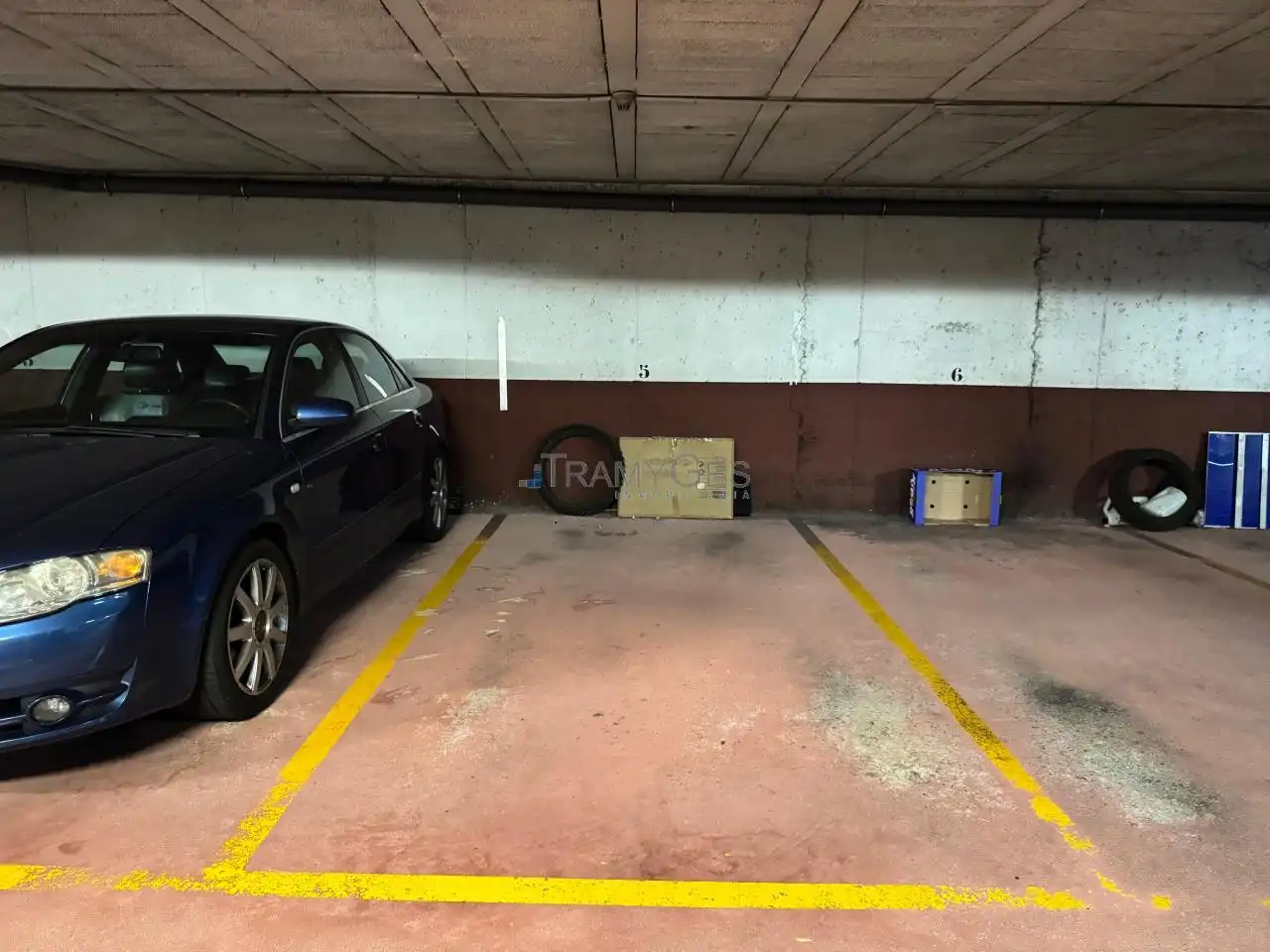 Parking of Flat for sale in Vigo   with Heating, Parquet flooring and Storage room