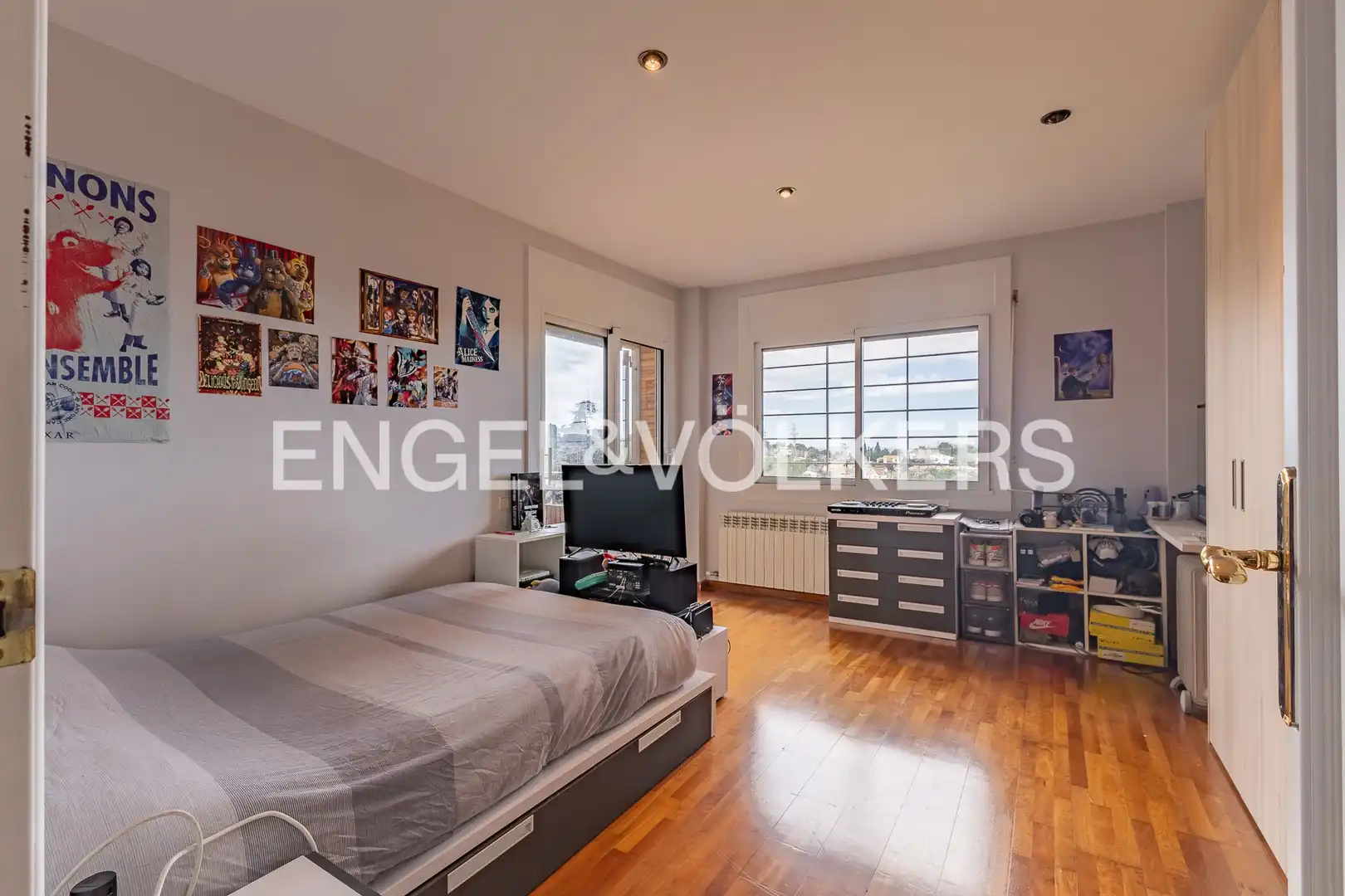 Bedroom of Houses for sale in Sant Cugat del Vallès  with Air Conditioner, Heating and Private garden