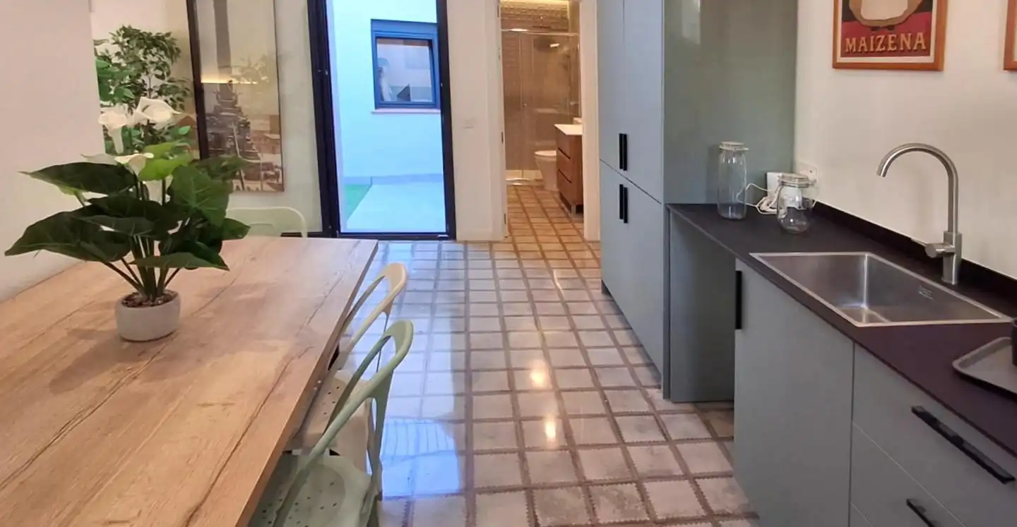 Kitchen of Houses for sale in Can Feu - Gràcia