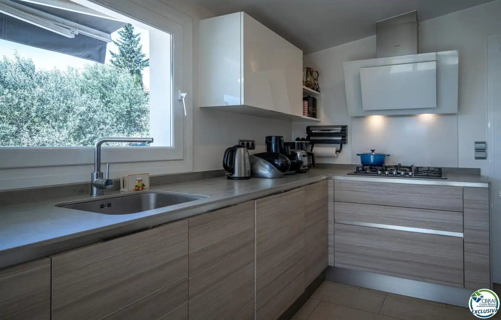 Cuina de Casa o xalet en venda en Palau-saverdera amb Aire condicionat, Calefacció i Terrassa