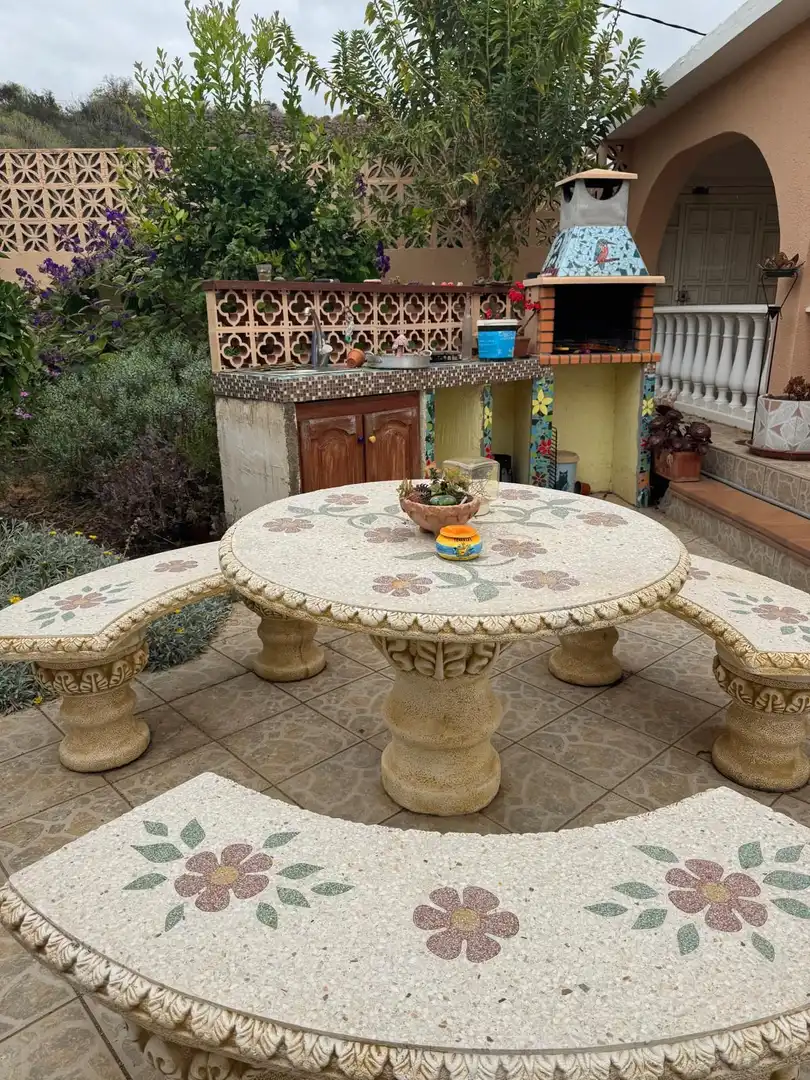 Terrassa de Casa o xalet en venda en Icod de los Vinos amb Piscina