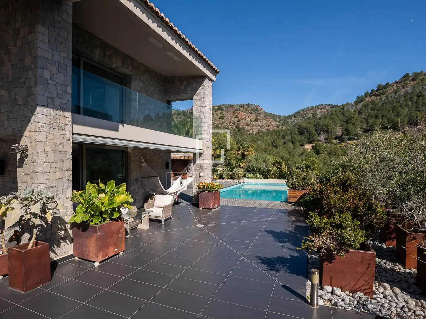 Terraza de Casa o chalet en venta en Sagunto / Sagunt con Aire acondicionado, Calefacción y Jardín privado