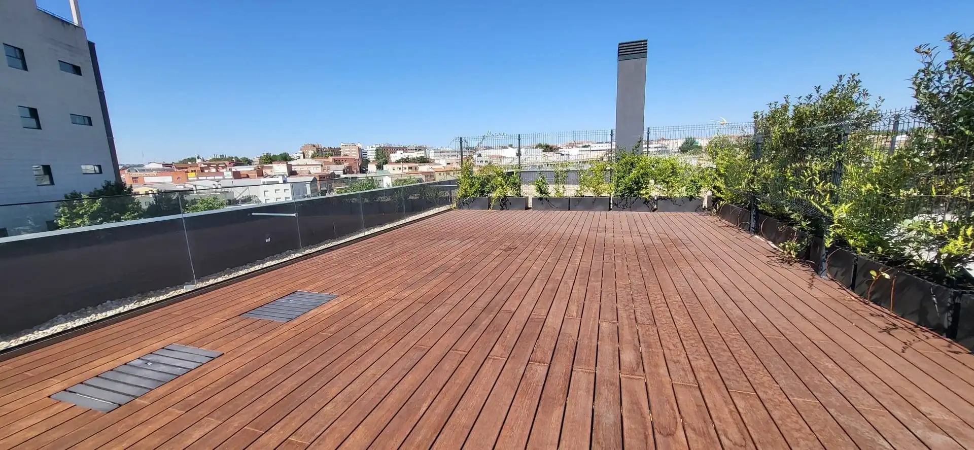 Terraza de Dúplex de alquiler en San Sebastián de los Reyes con Aire acondicionado y Calefacción