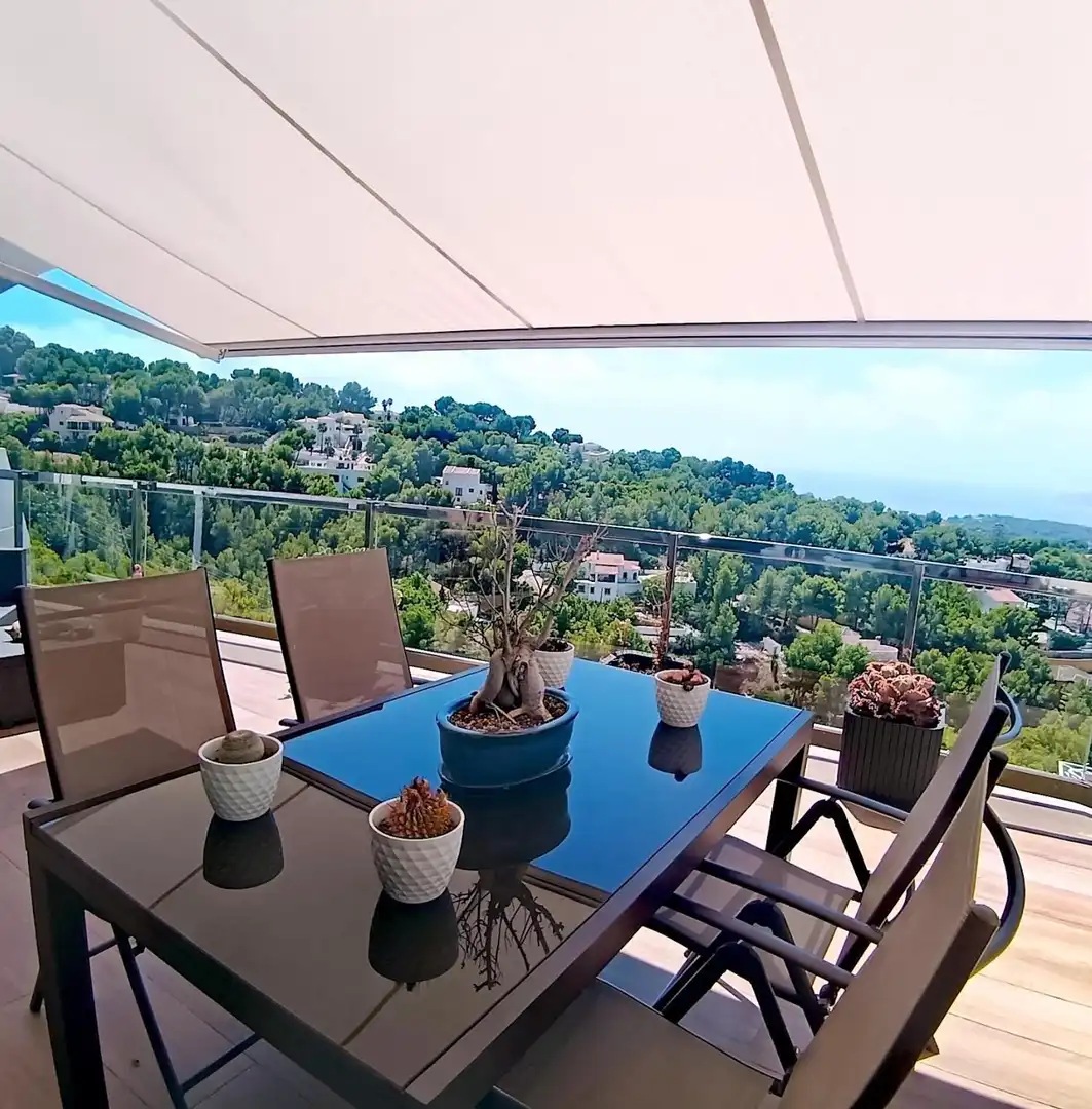 Terraza de Ático en venta en Altea con Aire acondicionado, Calefacción y Jardín privado