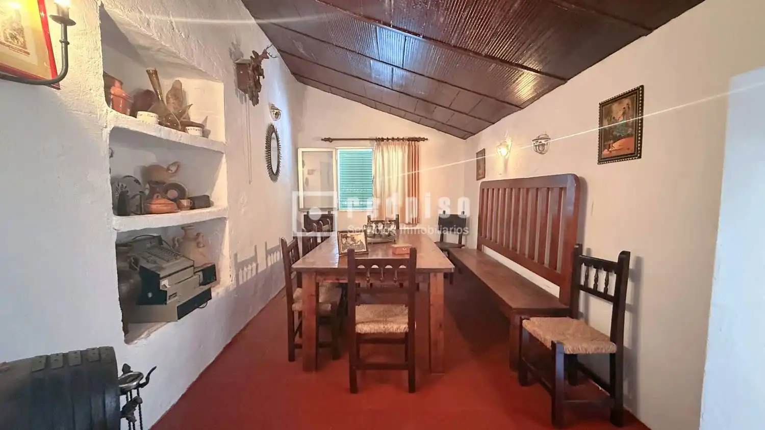 Esszimmer von Haus oder Chalet zum Verkauf in Casabermeja mit Privatgarten, Terrasse und Abstellraum