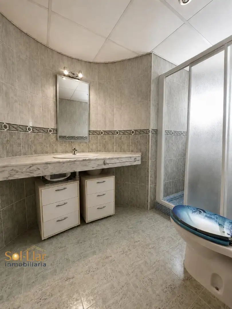 Baño de Casa o chalet en venta en Mont-roig del Camp con Aire acondicionado, Calefacción y Jardín privado