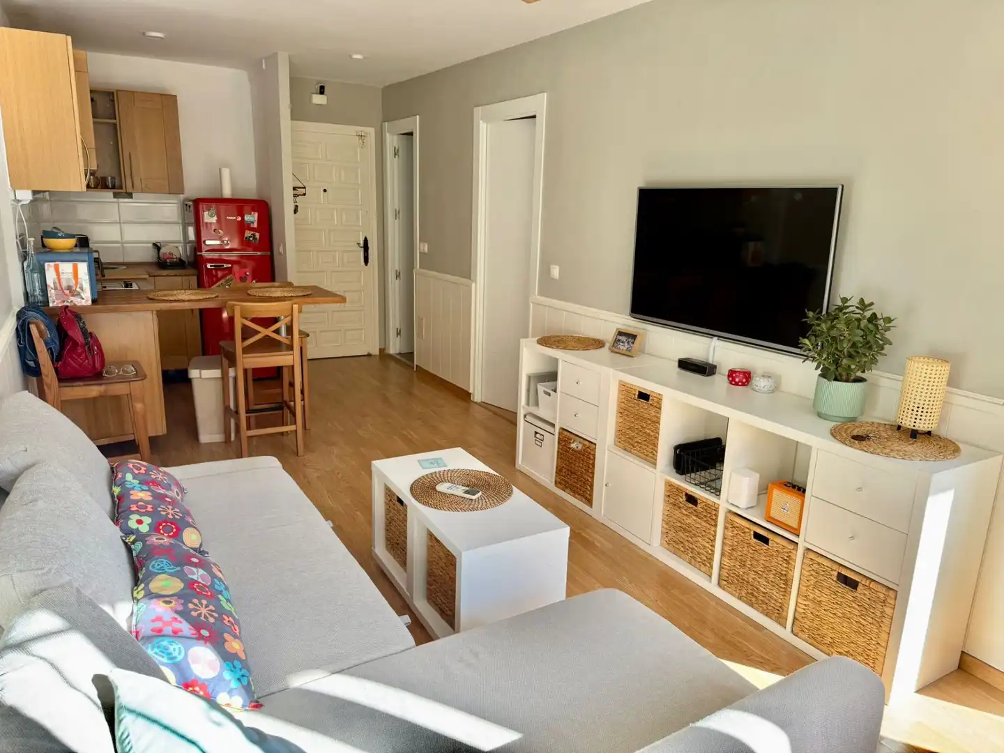 Wohnzimmer von Wohnung zur Miete in San Javier mit Klimaanlage, Heizung und Terrasse