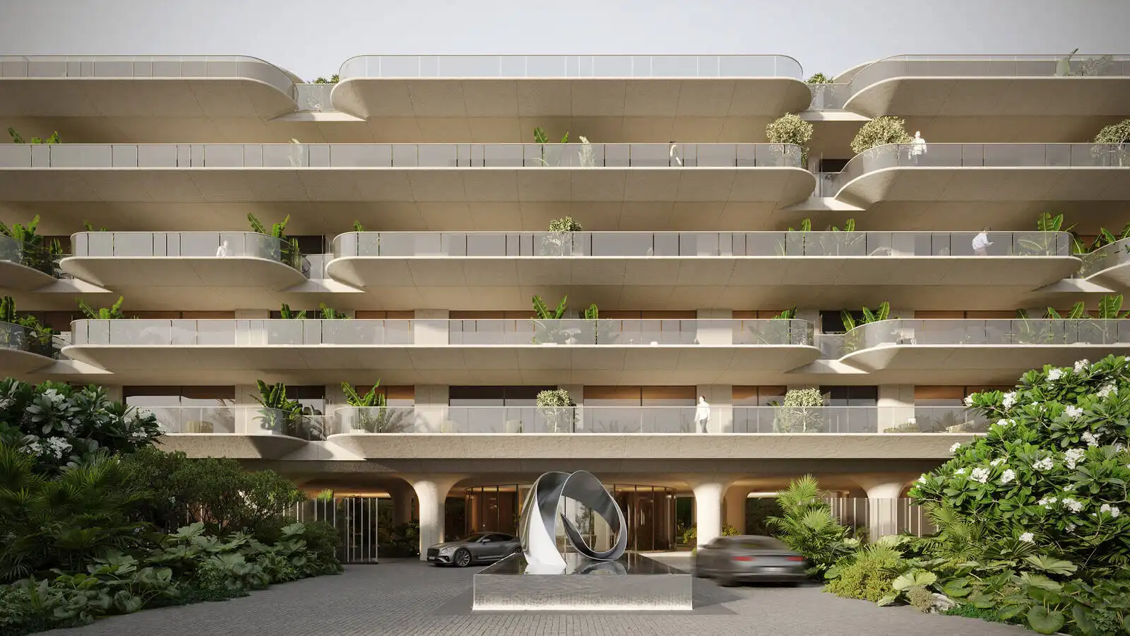 Exterior view of Apartments for sale in Estepona  with Air Conditioner, Terrace and Storage room