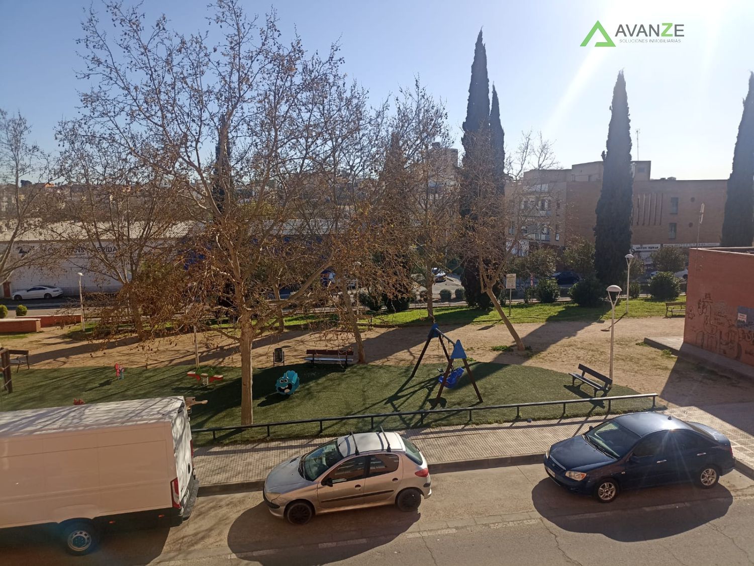 Vista exterior de Pis en venda en Mérida amb Aire condicionat, Calefacció i Terrassa