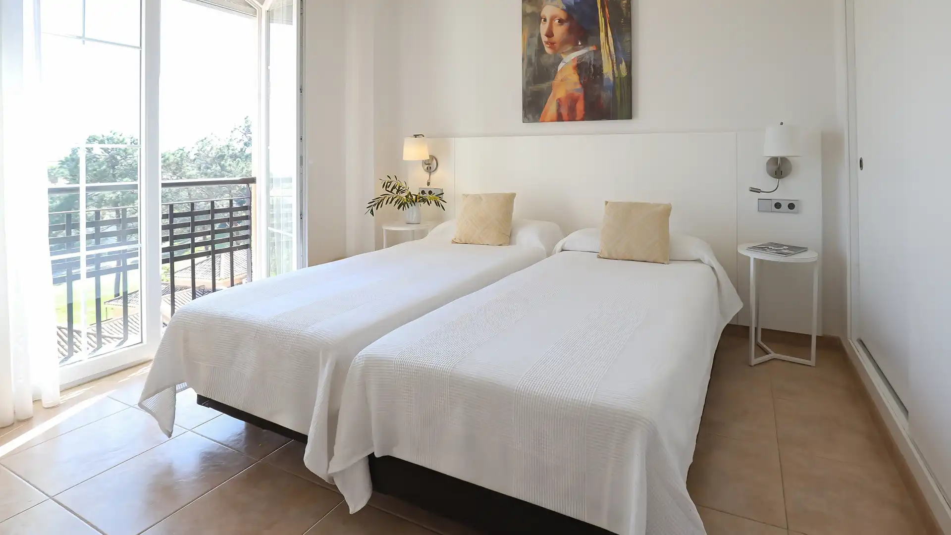 Bedroom of Apartments for rent in Islantilla  with Air Conditioner, Heating and Terrace
