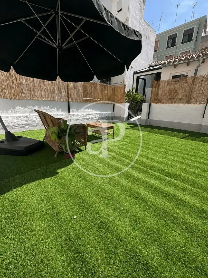 Terrasse von Wohnung zur Miete in Valencia mit Klimaanlage, Heizung und Terrasse