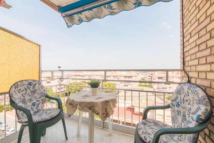 Balcony of Flat for sale in Santa Pola  with Furnished