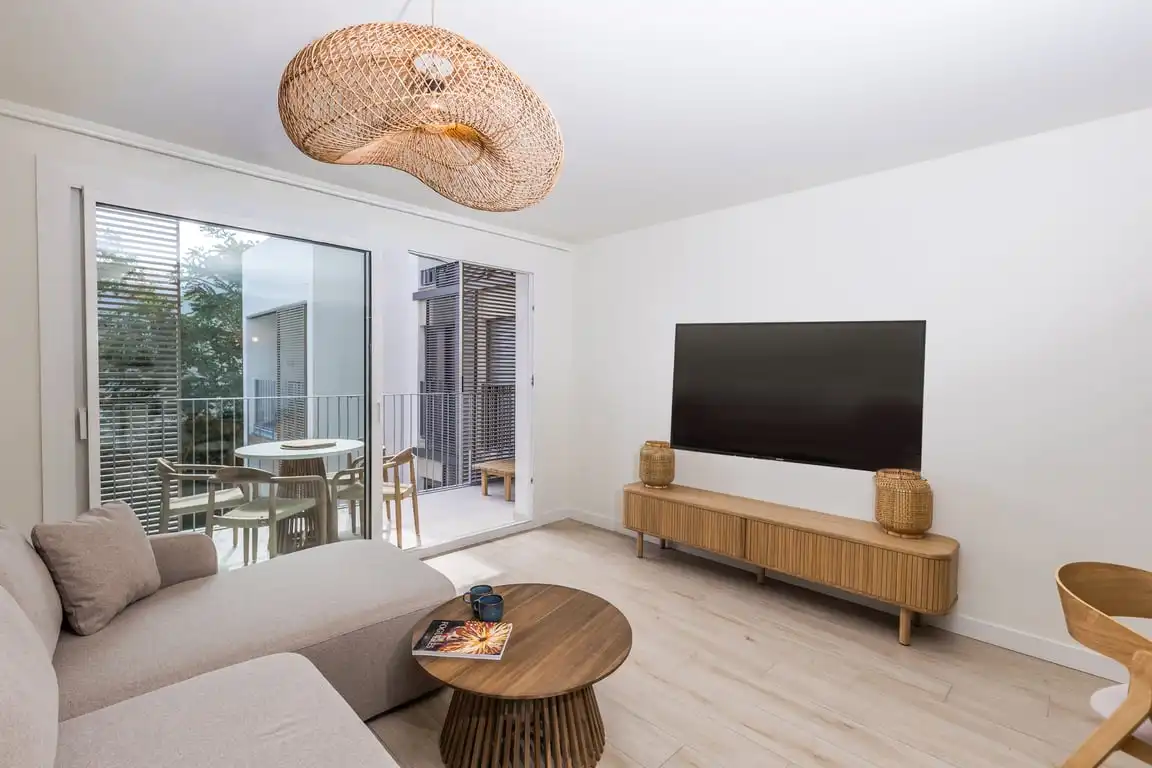 Living room of Apartments for rent in Jávea / Xàbia  with Air Conditioner, Storage room and Sauna