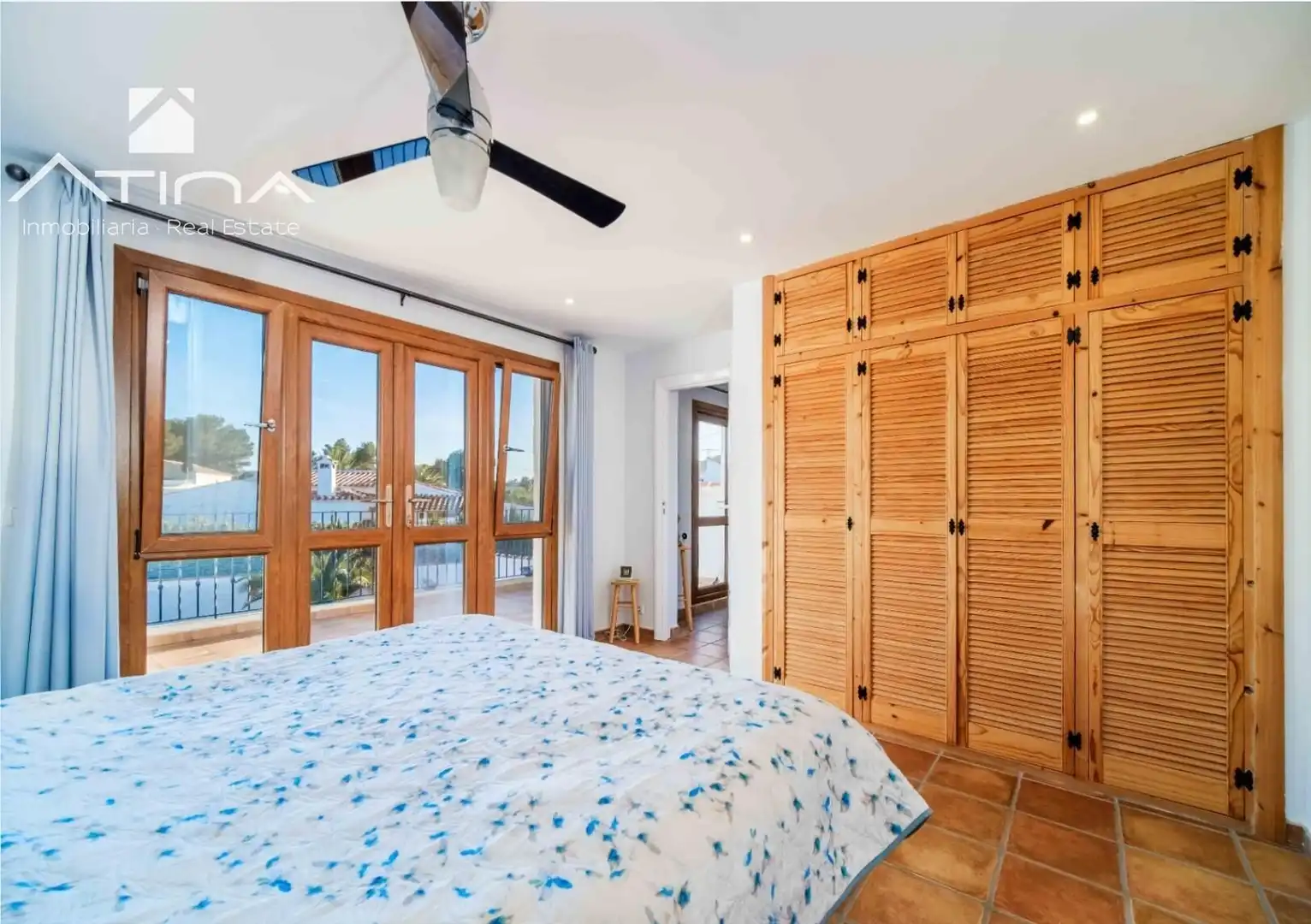 Bedroom of Houses for sale in Jávea / Xàbia  with Air Conditioner, Private garden and Terrace