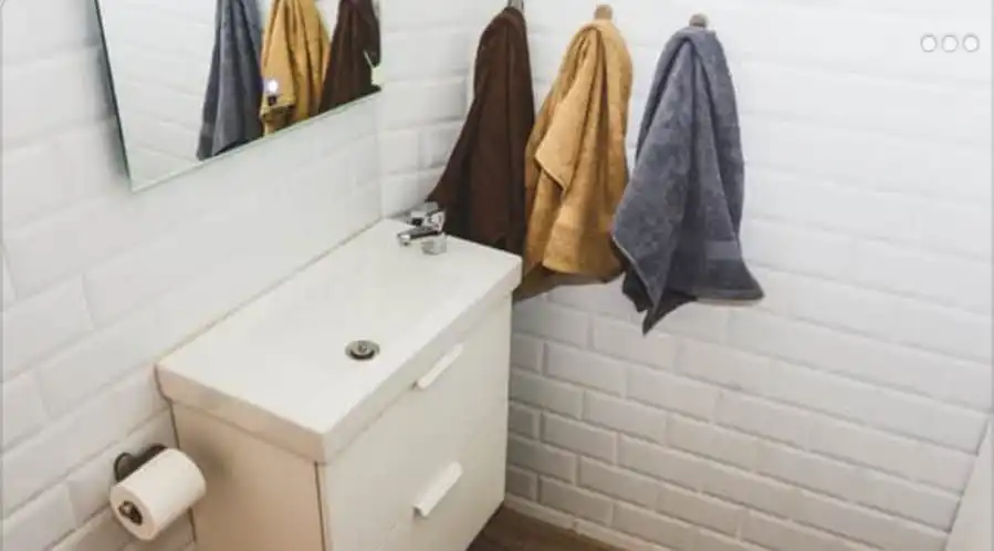 Baño de Piso de alquiler en Murcia con Amueblado, Horno y Lavadora