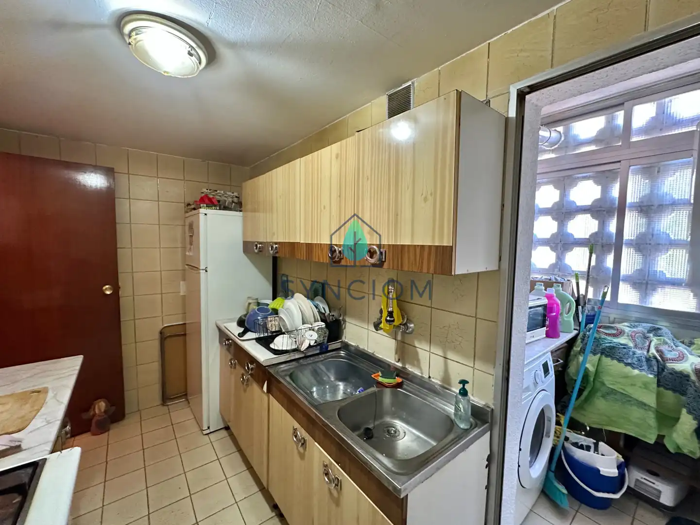 Kitchen of Ground floor for sale in Fresnedillas de la Oliva  with Heating, Terrace and Storage room