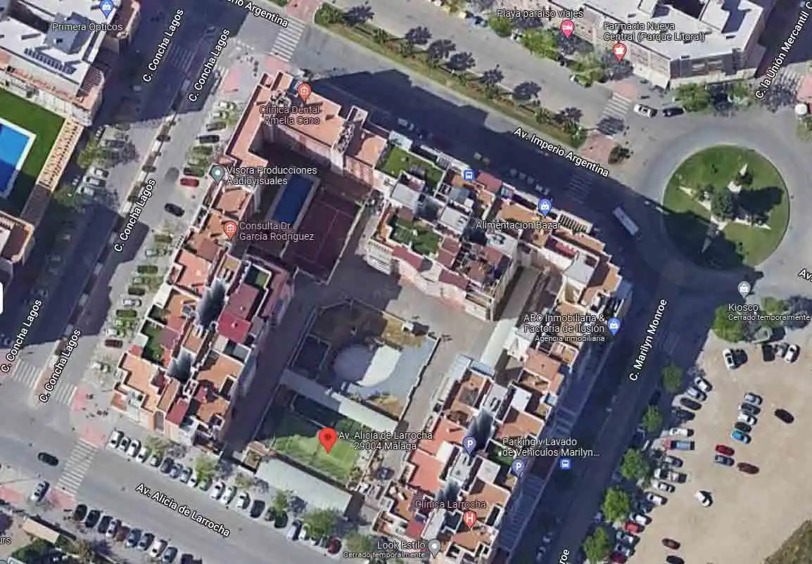 Vista exterior de Garaje en venta en Málaga