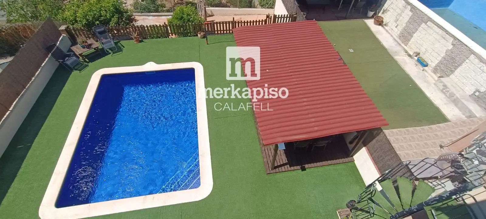 Swimming pool of Detached homes for sale in Calafell  with Air Conditioner, Heating and Private garden