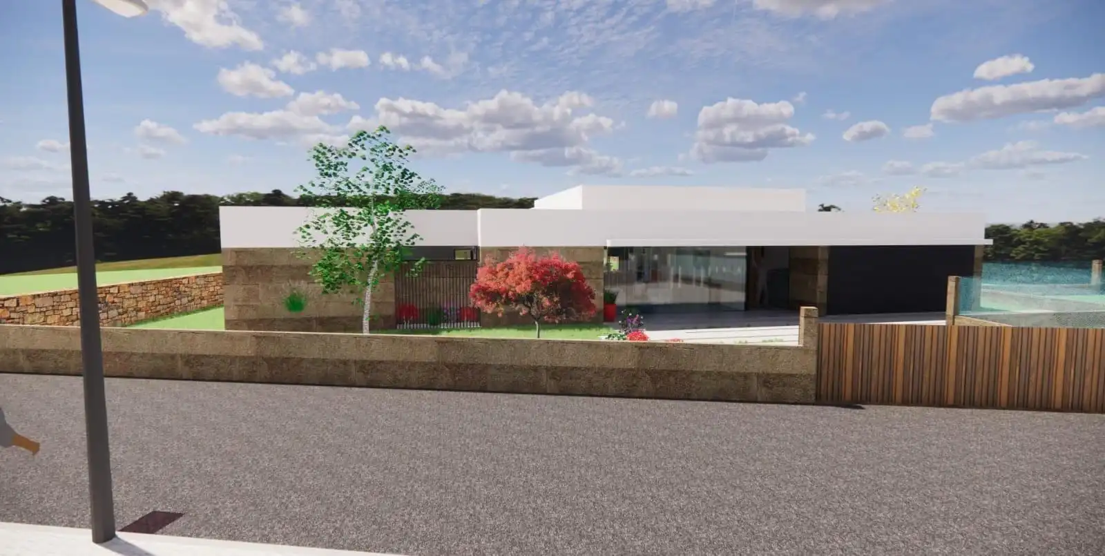 Vista exterior de Residencial en venta en Vilanova de Arousa