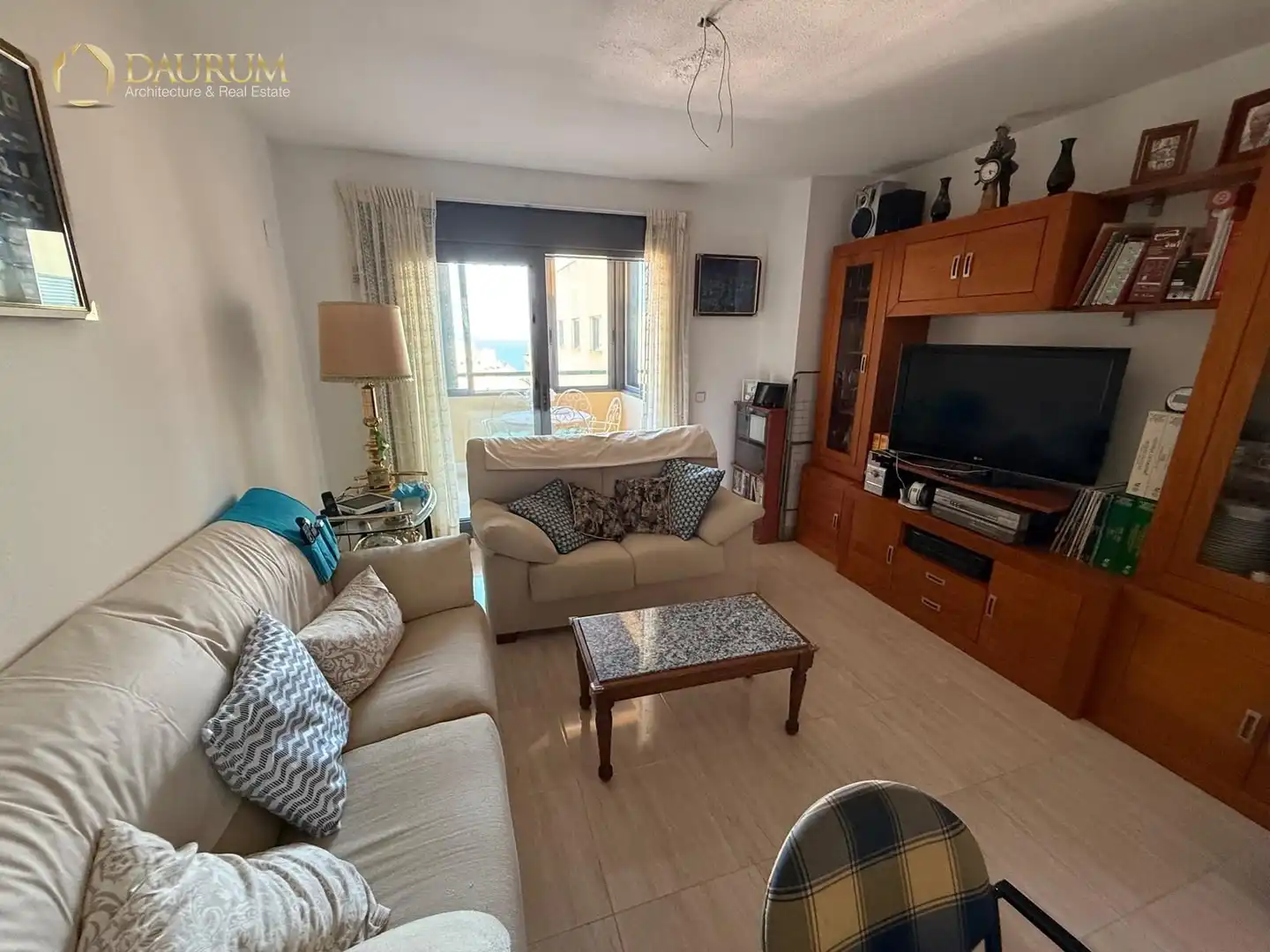 Living room of Duplexes for sale in Villajoyosa / La Vila Joiosa  with Air Conditioner, Terrace and Storage room