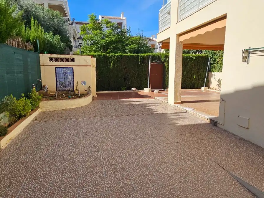Terraza de Apartamento de alquiler en Playa de la Concha